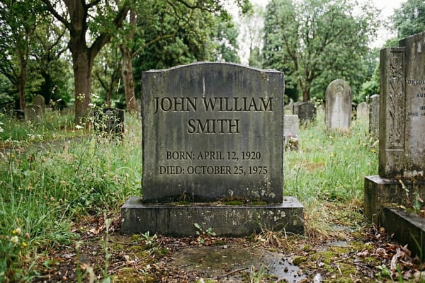 Comparison of faded granite stone showing poor quality