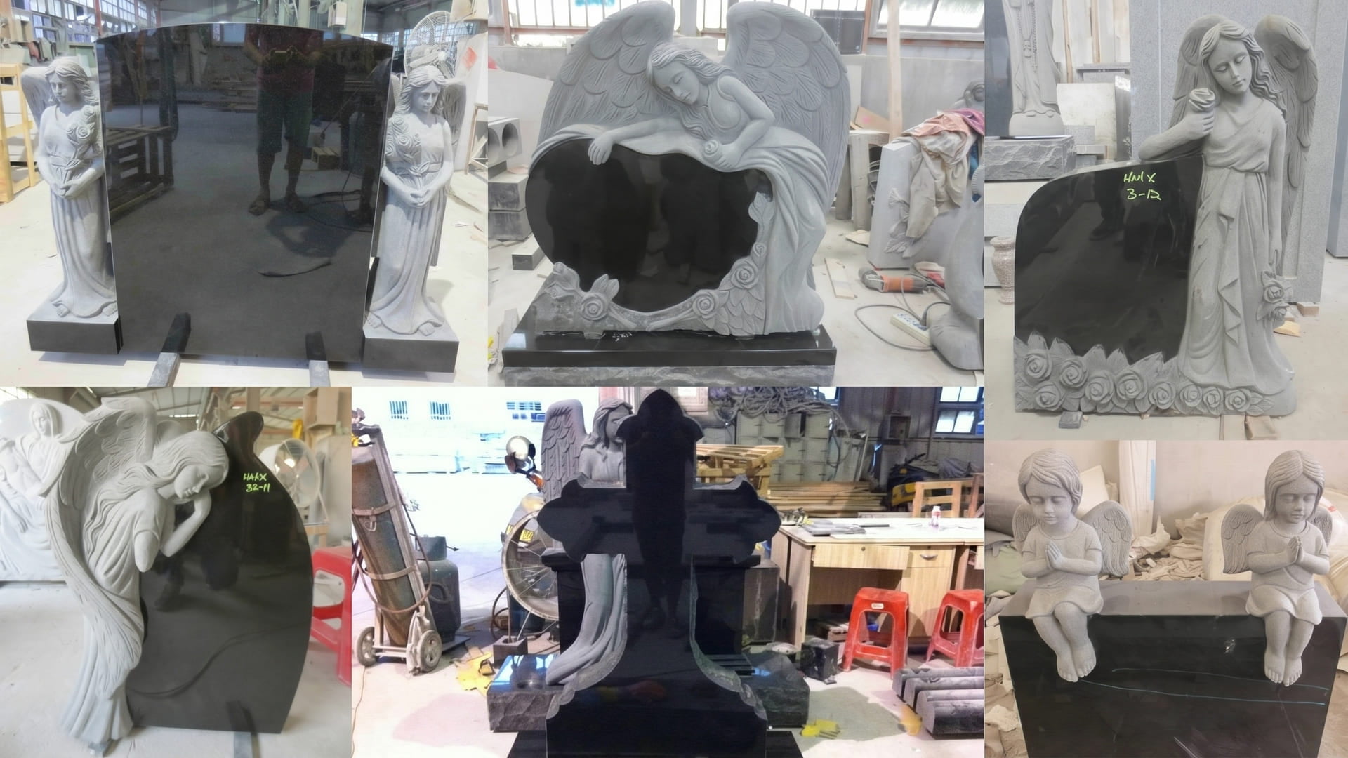 Polished Upright Memorial