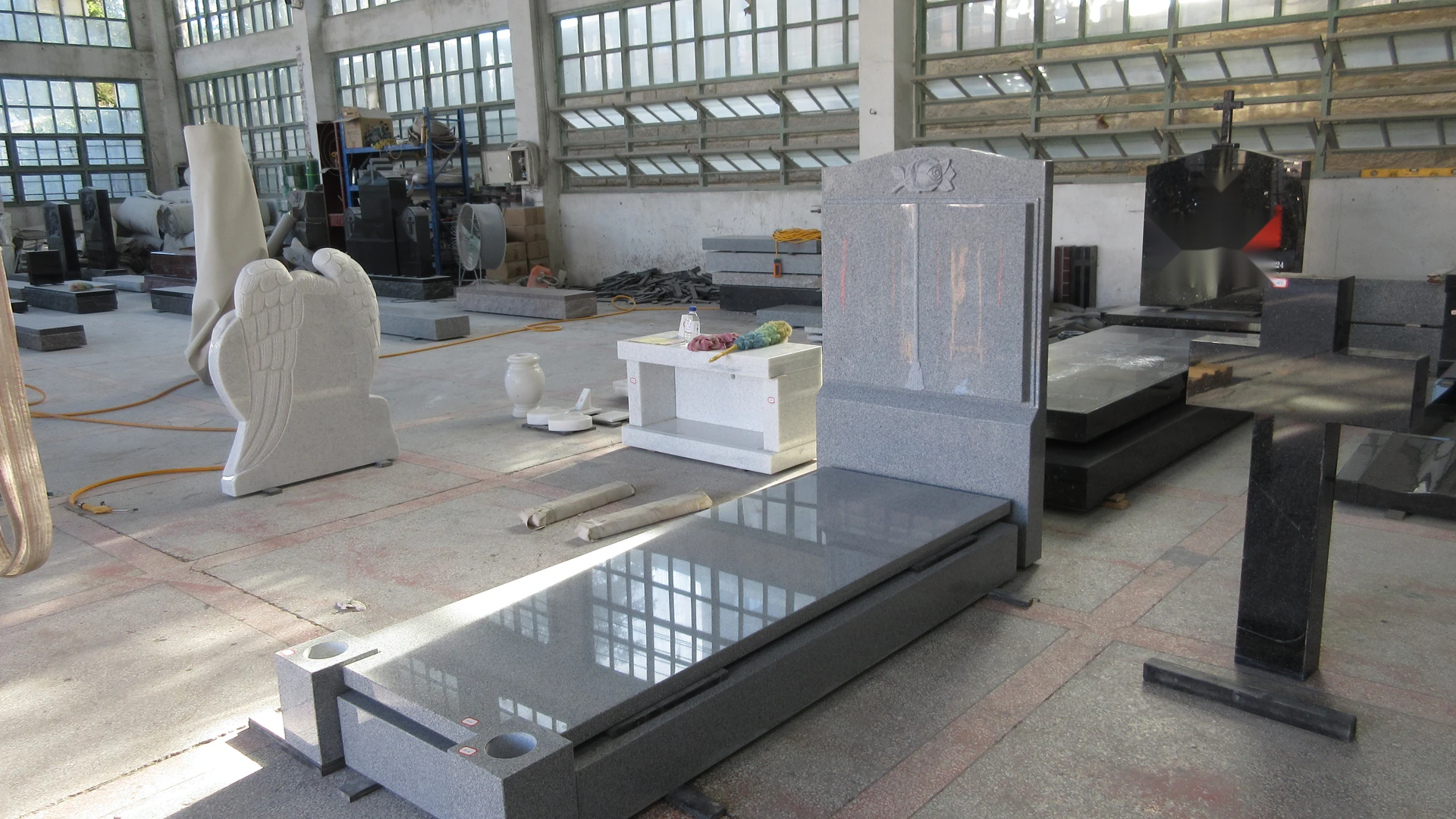 Granite stonework detail for com quality packing